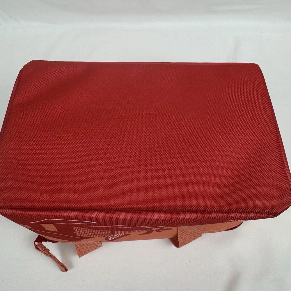 Trader Joe's Mini Lunch Tote Insulated Cooler Travel Beach Bag NWT - Picture 5 of 10